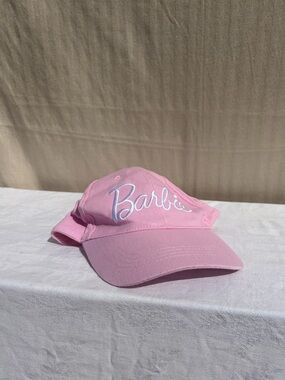 Barbie Light Pink Embroidered Logo Cap